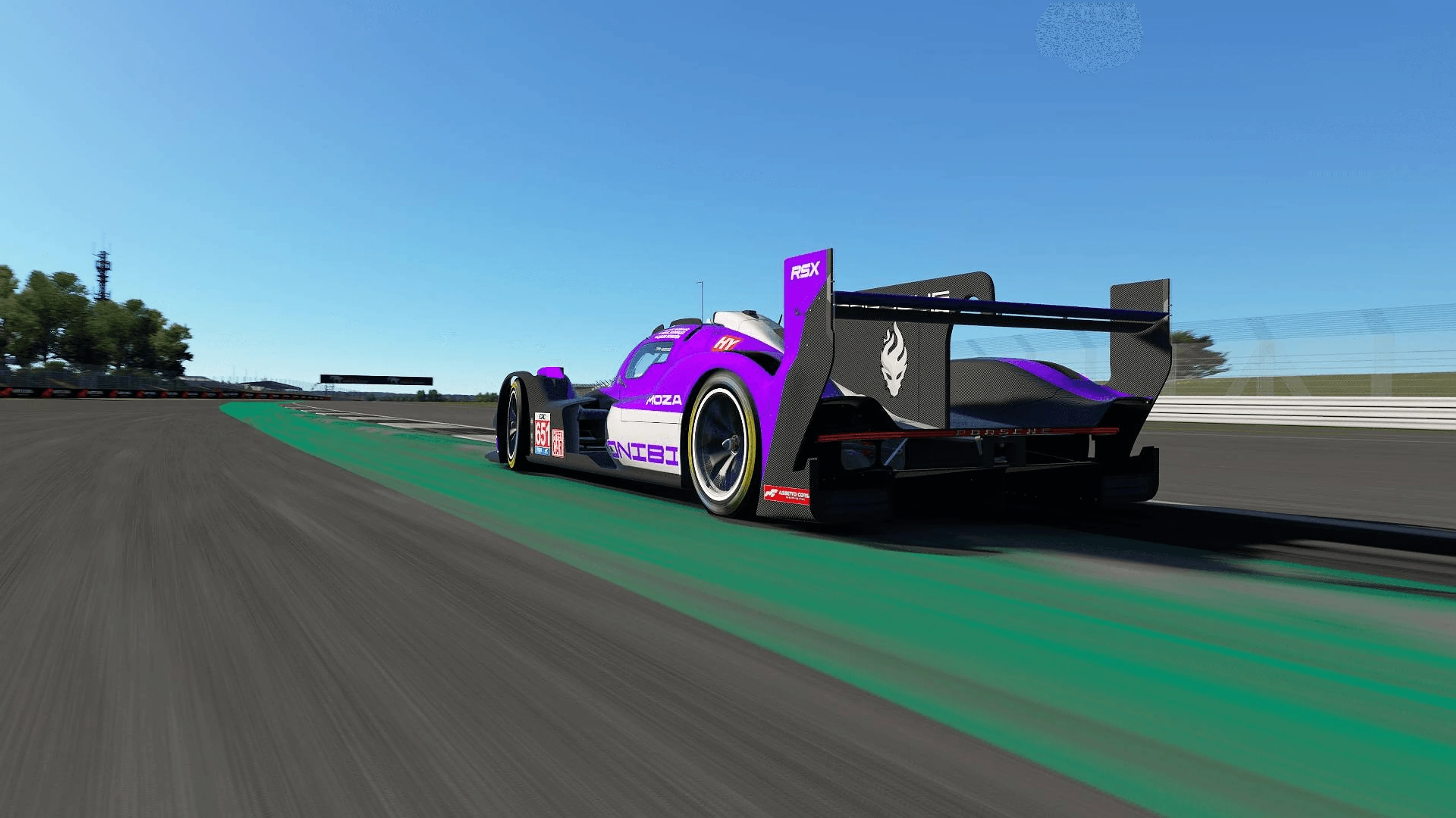 Simracing Backdrop